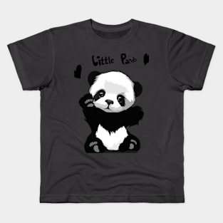 Little panda bear Kids T-Shirt